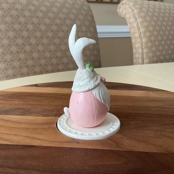 Pink Easter Bunny Gnome Platter Decoration 🐇 - Picture 4 of 7